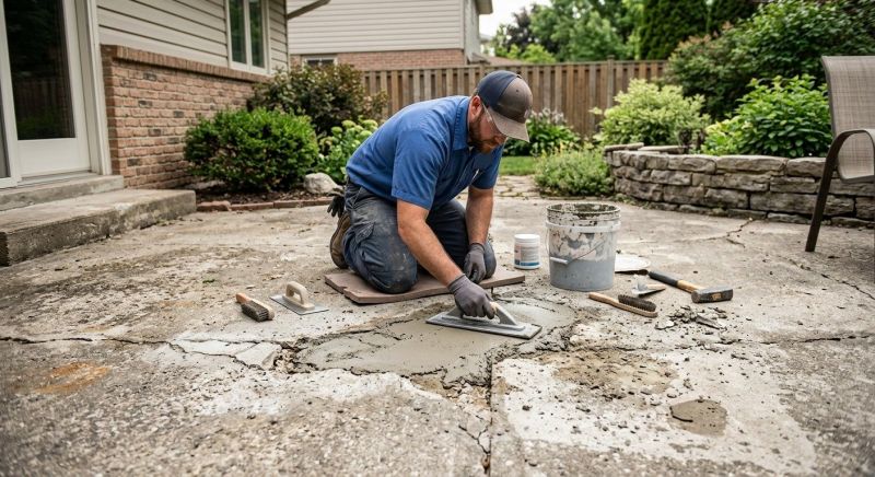 Concrete Repair in West Des Moines, IA