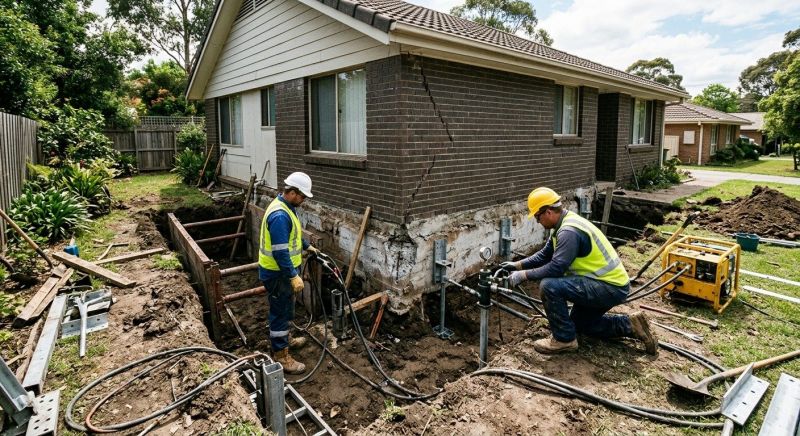 Foundation Crack Repair in Columbus, OH