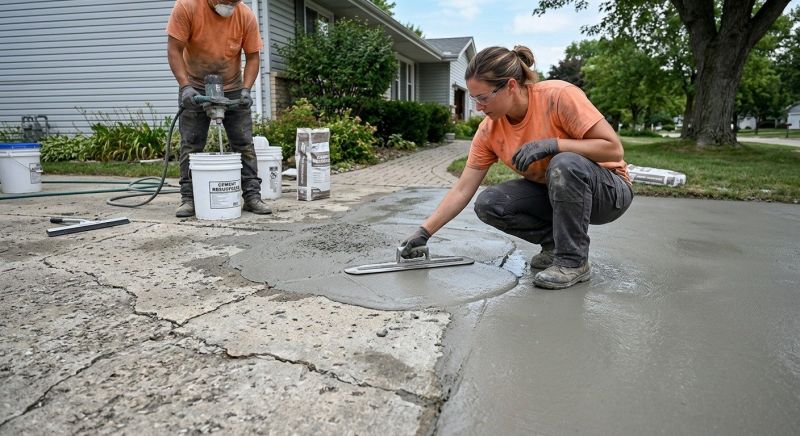 Garage Concrete Resurfacing in Miami Dade County, FL