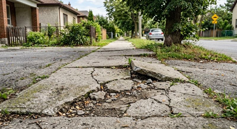 Sidewalk Repair in Des Moines, IA